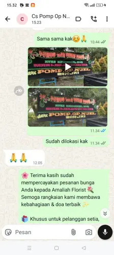 Testimonial Papan Bunga ciluncat